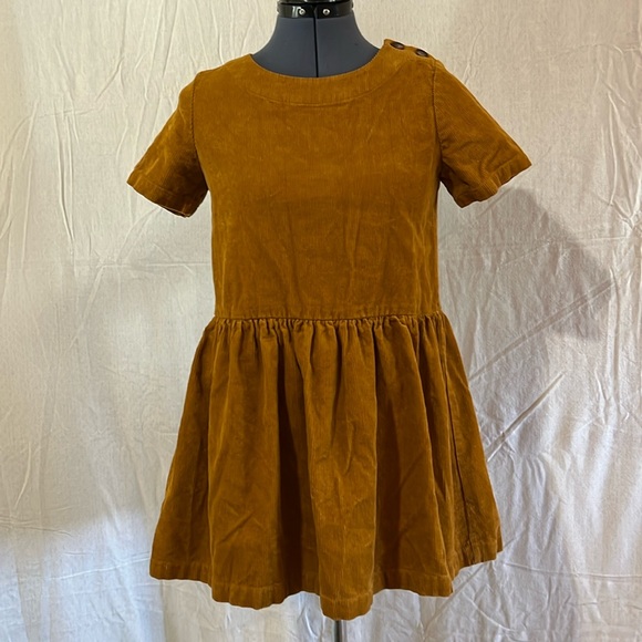 Girls copper key dress - Picture 1 of 6